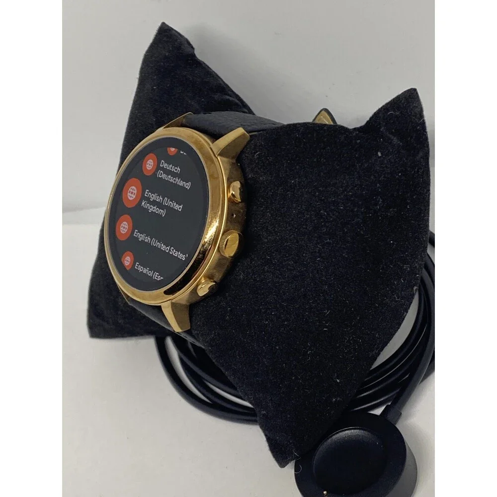 Fossil Gen 4 Authentic Digital Dial Smart Watch Custom Band FTW6018 AB120